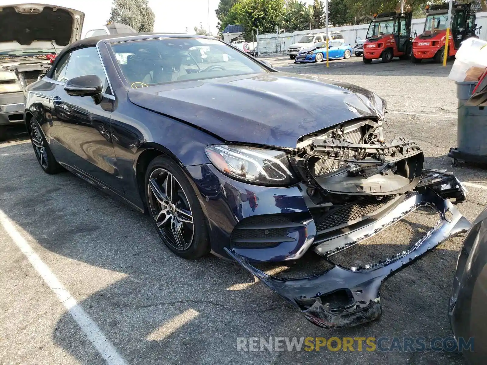 1 Photograph of a damaged car WDD1K6HB4KF100826 MERCEDES-BENZ E 450 2019