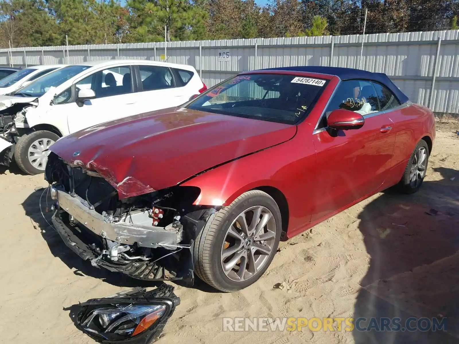 2 Photograph of a damaged car WDD1K6HB5KF075788 MERCEDES-BENZ E 450 2019