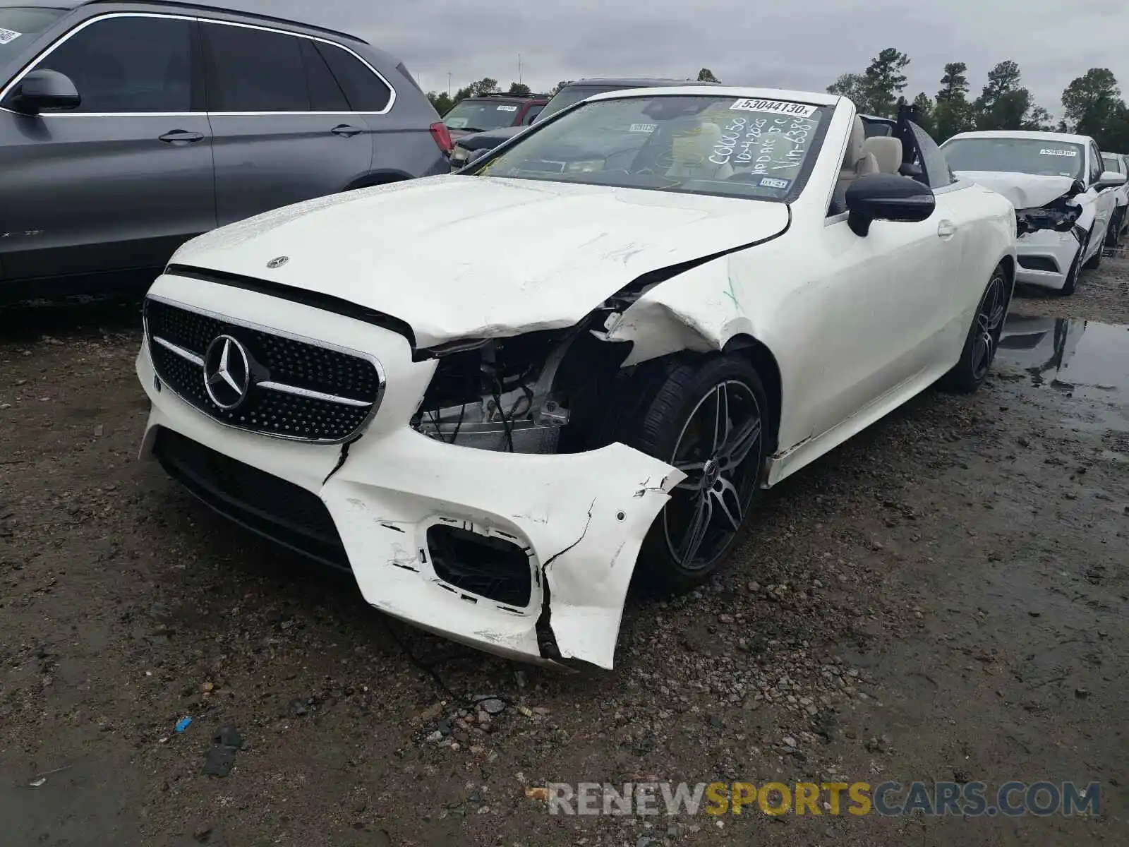 2 Photograph of a damaged car WDD1K6HB9KF096384 MERCEDES-BENZ E 450 2019