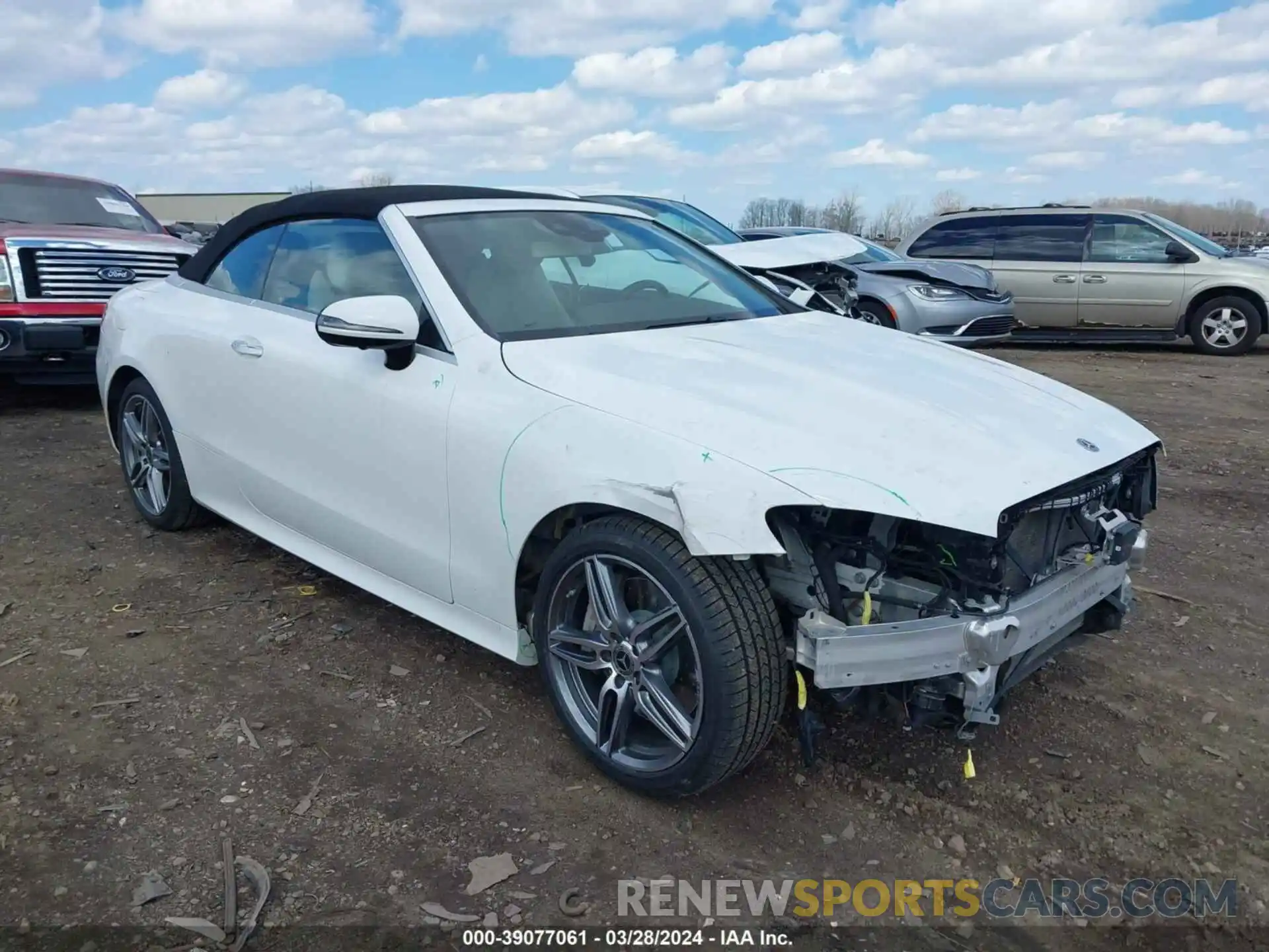 1 Photograph of a damaged car WDD1K6JB4KF101064 MERCEDES-BENZ E 450 2019