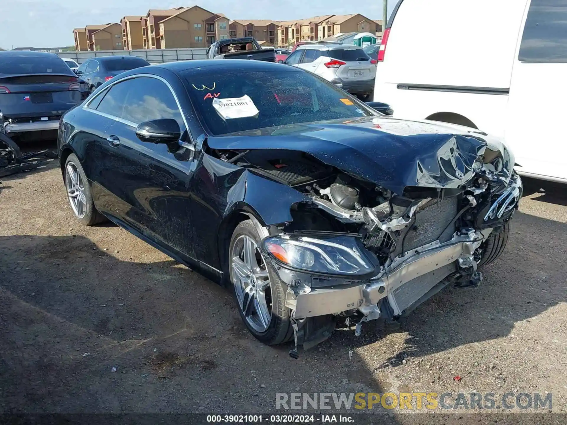 1 Photograph of a damaged car WDD1J6HB4LF124290 MERCEDES-BENZ E 450 2020