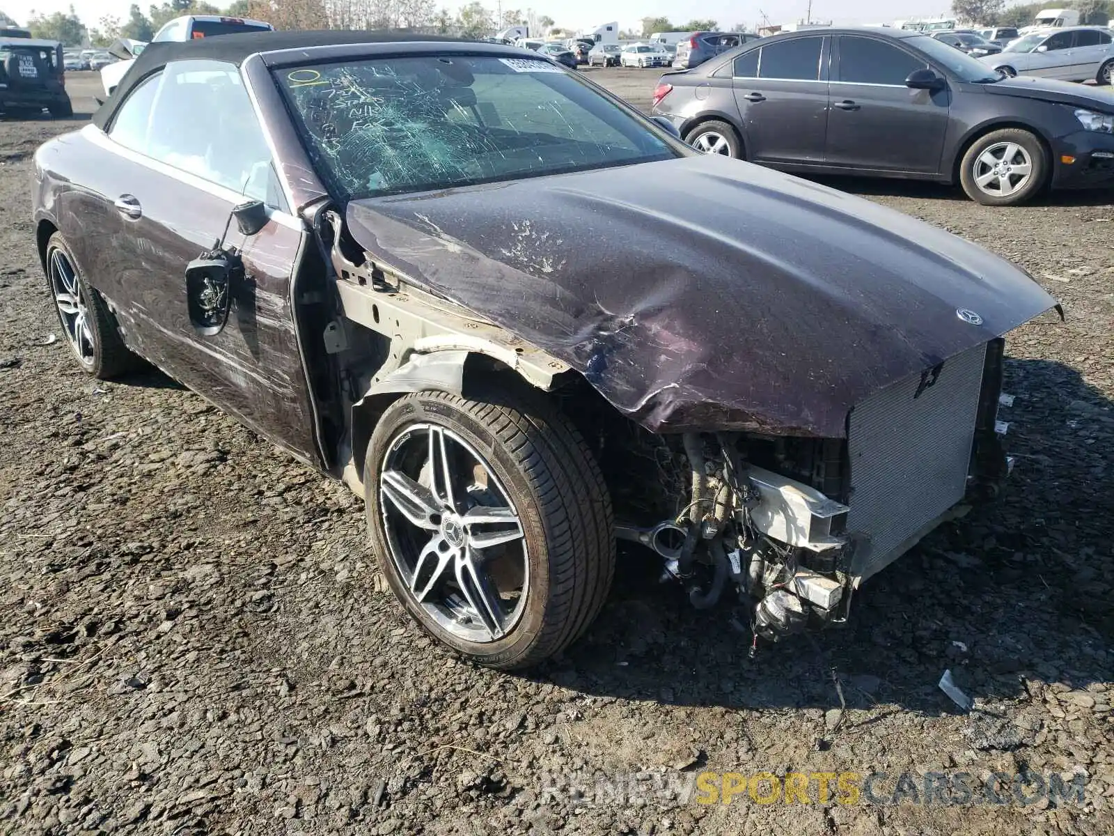 1 Photograph of a damaged car WDD1K6HB3LF125959 MERCEDES-BENZ E 450 2020