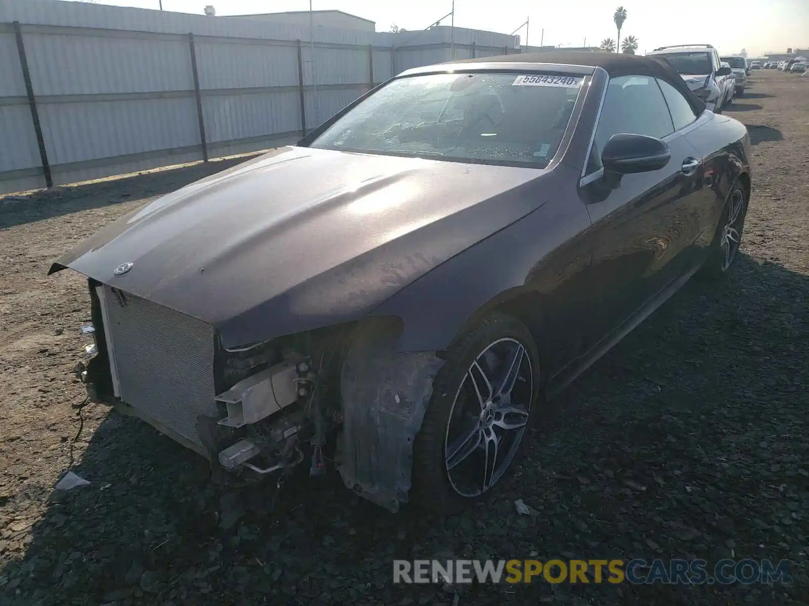 2 Photograph of a damaged car WDD1K6HB3LF125959 MERCEDES-BENZ E 450 2020