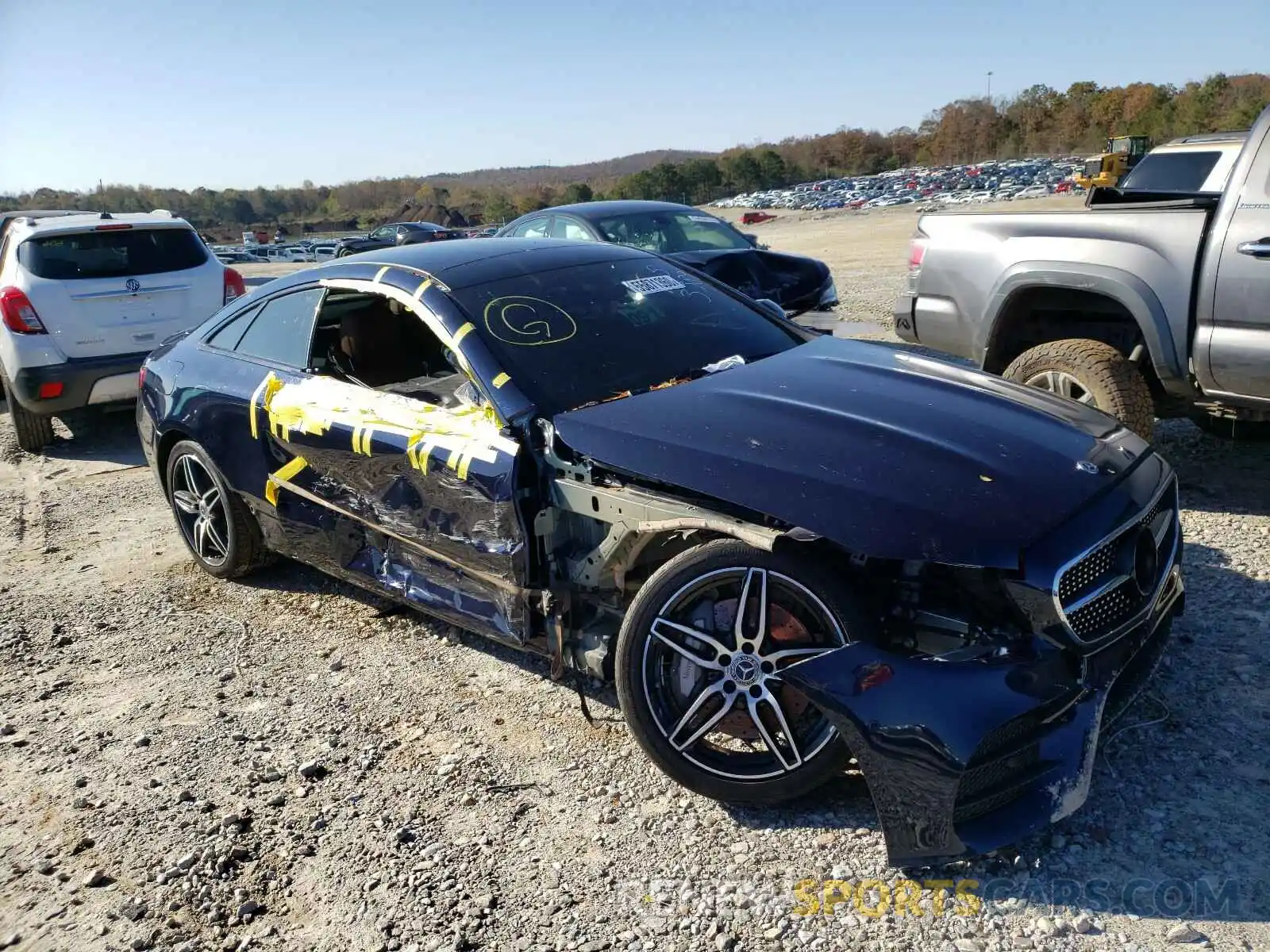 1 Фотография поврежденного автомобиля WDD1J6JB5KF103389 MERCEDES-BENZ E 450 4MAT 2019