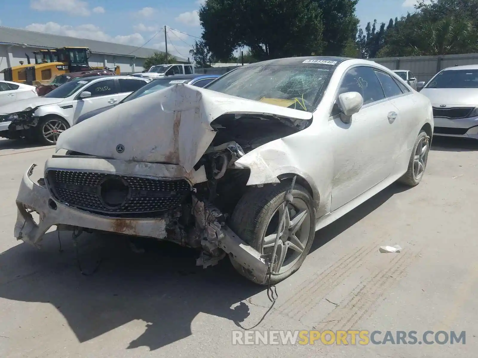 2 Photograph of a damaged car WDD1J6JB9KF078433 MERCEDES-BENZ E 450 4MAT 2019