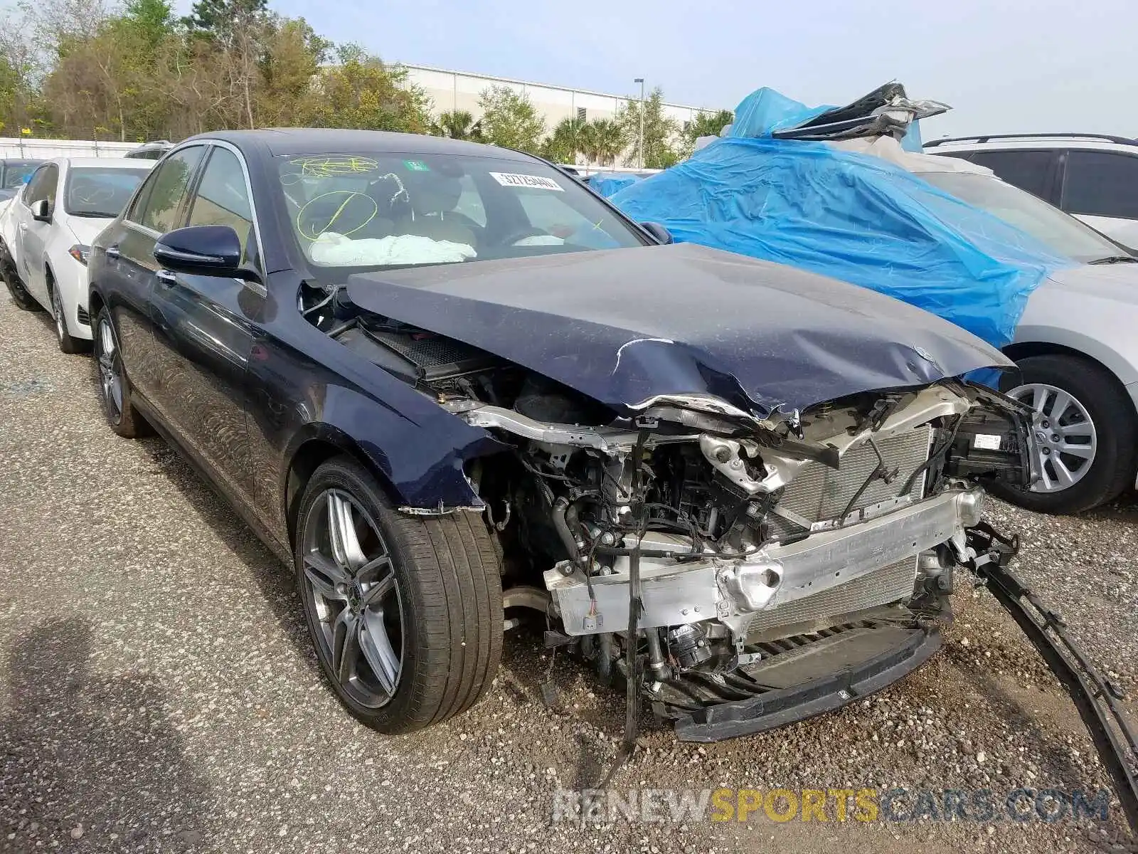 1 Photograph of a damaged car WDDZF6JBXKA566453 MERCEDES-BENZ E 450 4MAT 2019