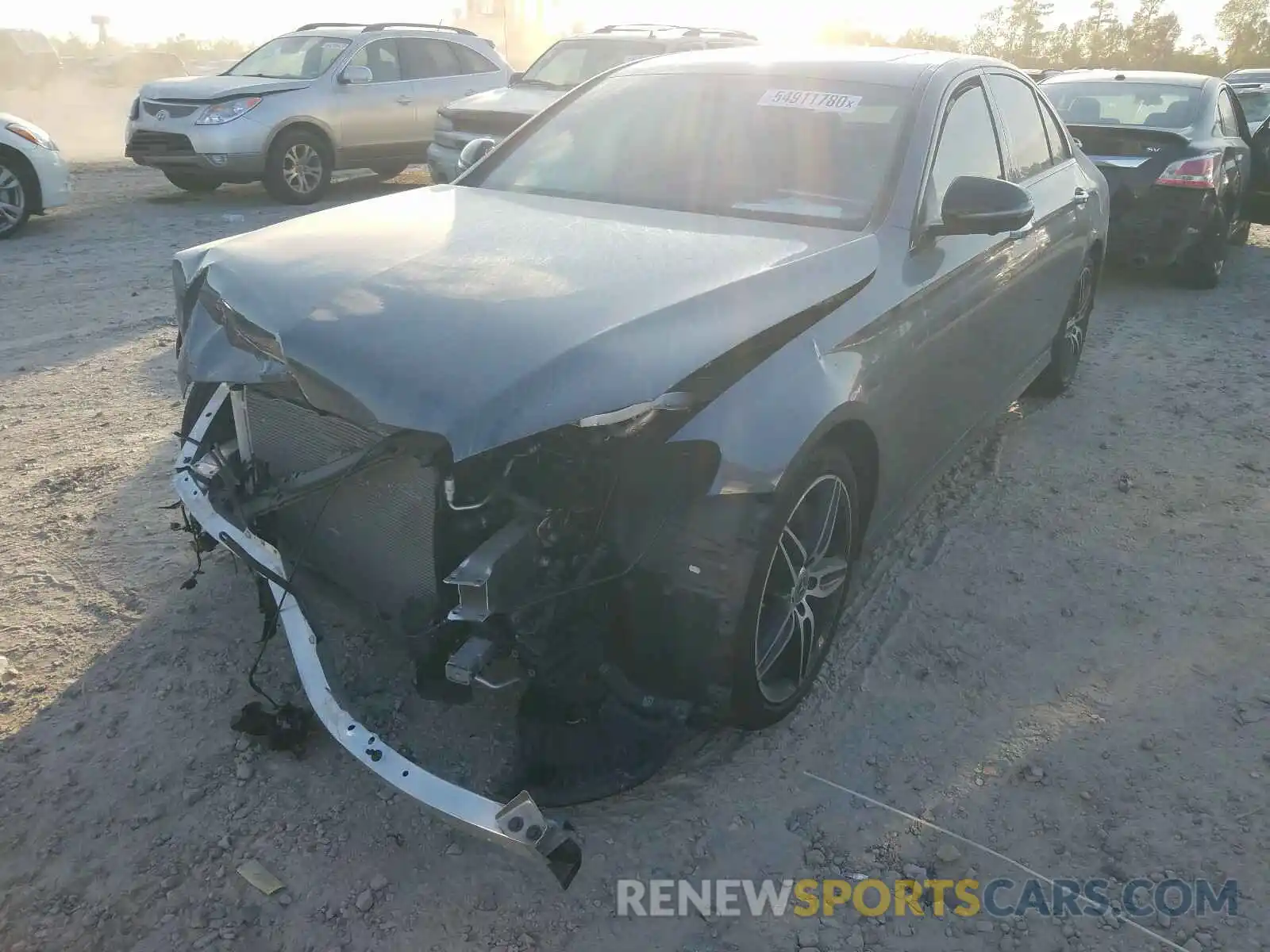 2 Photograph of a damaged car WDDZF6JBXKA671560 MERCEDES-BENZ E 450 4MAT 2019