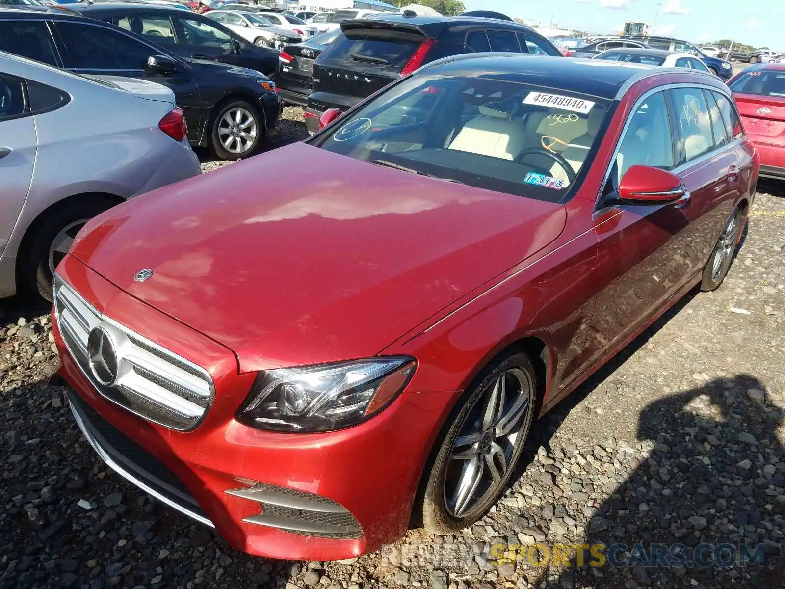 2 Photograph of a damaged car WDDZH6JB7KA654077 MERCEDES-BENZ E 450 4MAT 2019