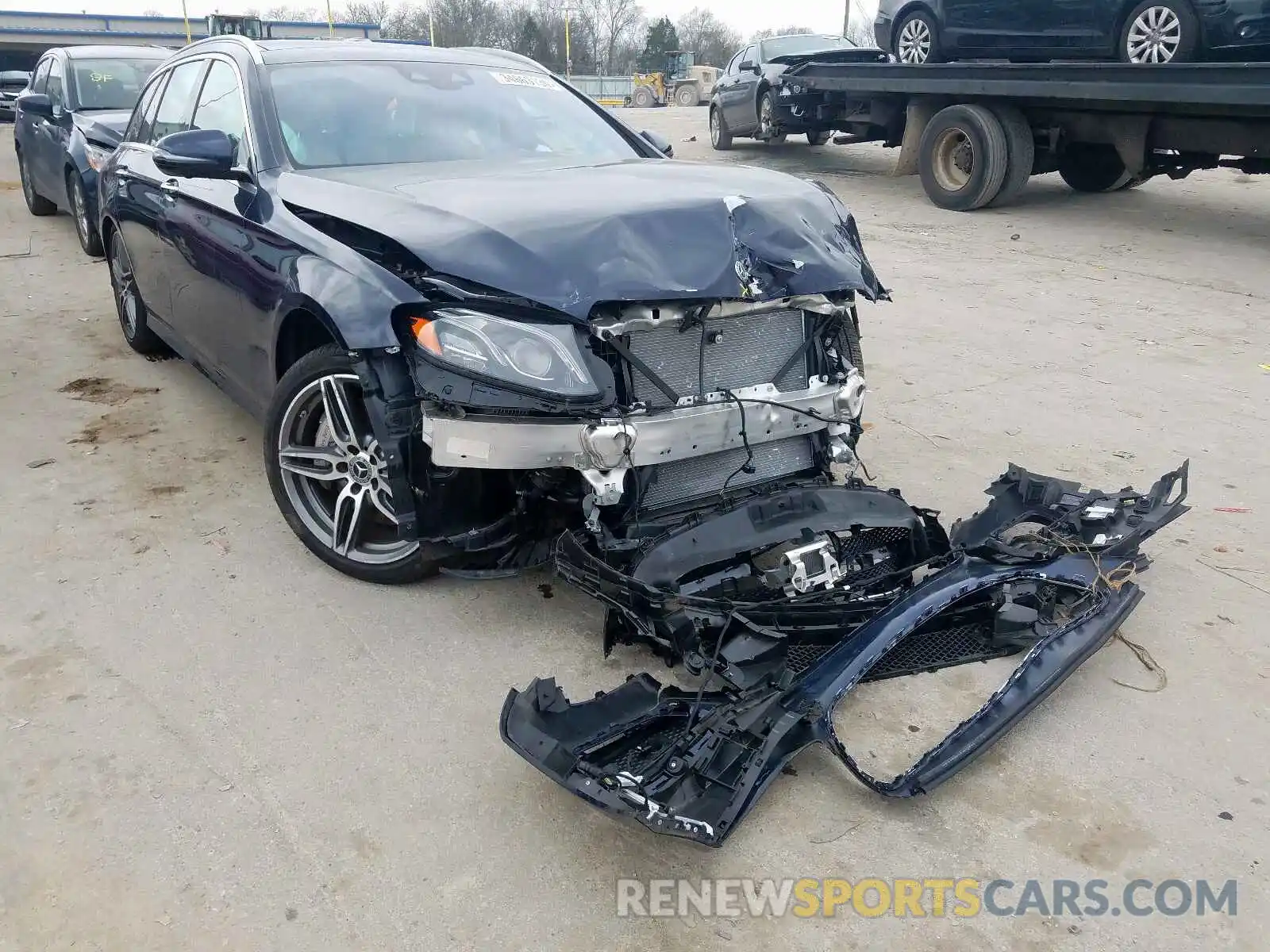 1 Photograph of a damaged car WDDZH6JBXKA552157 MERCEDES-BENZ E 450 4MAT 2019