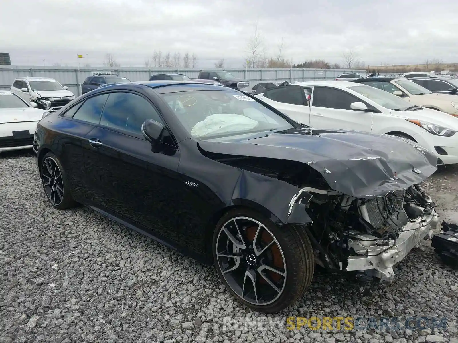 1 Photograph of a damaged car WDD1J6BB2KF082385 MERCEDES-BENZ E AMG 53 2019