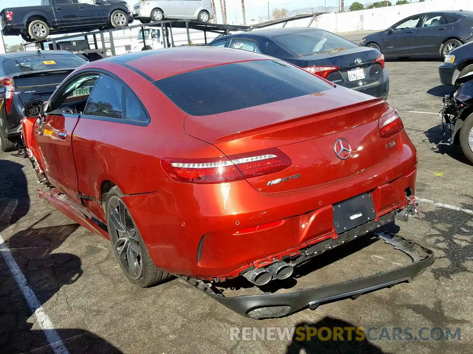 3 Photograph of a damaged car WDD1J6BB2KF085643 MERCEDES-BENZ E AMG 53 2019