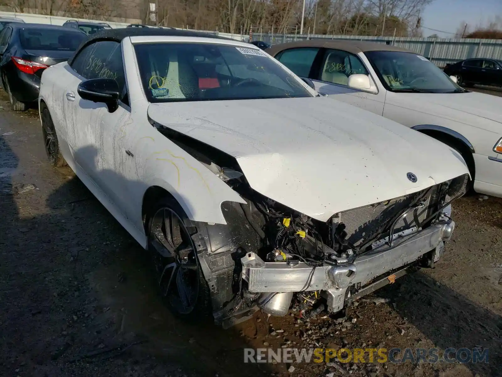 1 Photograph of a damaged car WDD1K6BB1KF085615 MERCEDES-BENZ E AMG 53 2019