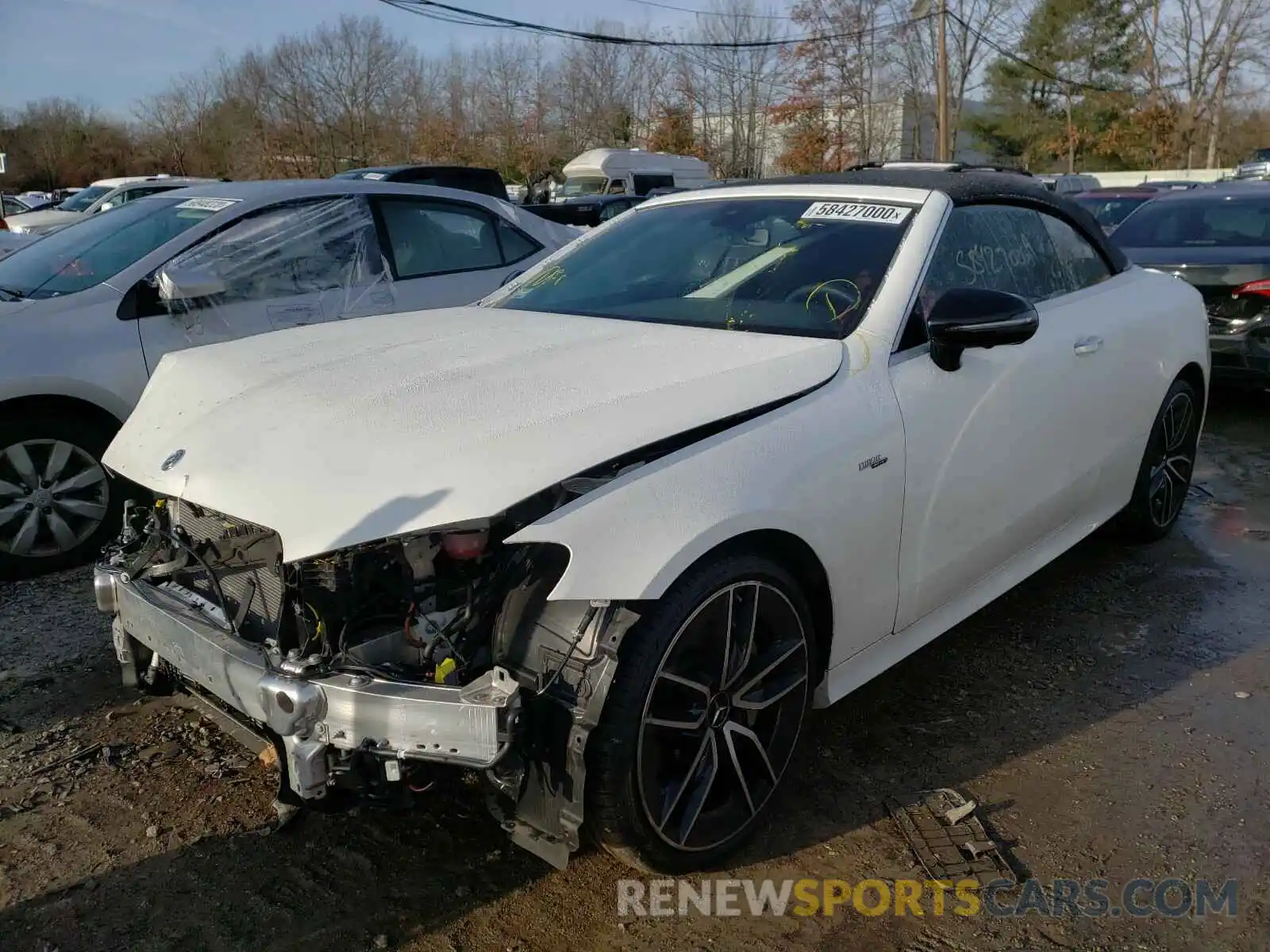 2 Photograph of a damaged car WDD1K6BB1KF085615 MERCEDES-BENZ E AMG 53 2019