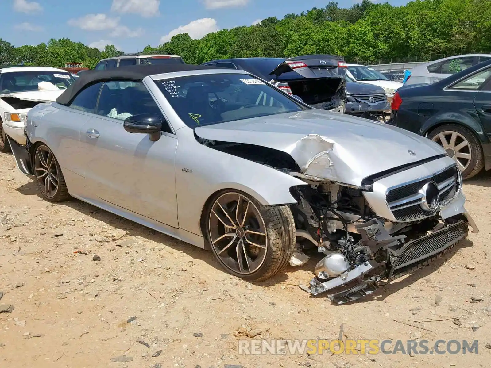 1 Photograph of a damaged car WDD1K6BB5KF092373 MERCEDES-BENZ E AMG 53 2019