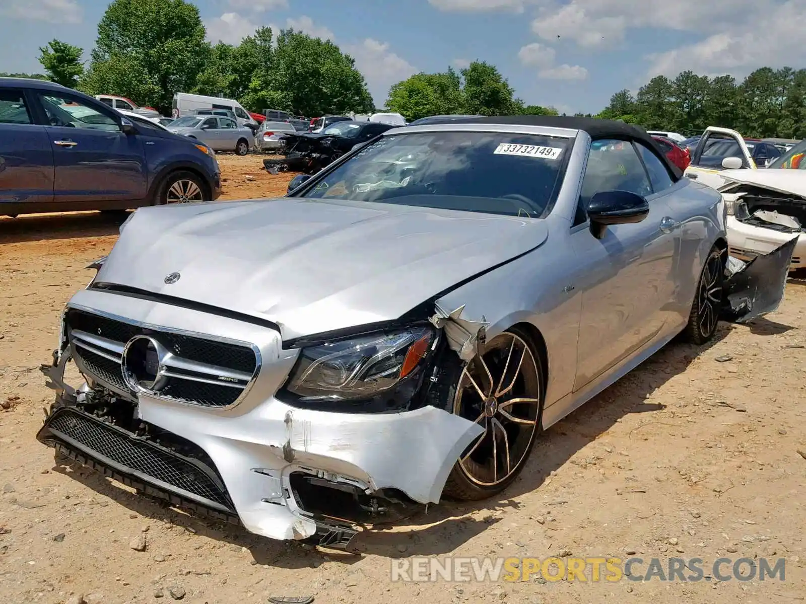 2 Photograph of a damaged car WDD1K6BB5KF092373 MERCEDES-BENZ E AMG 53 2019