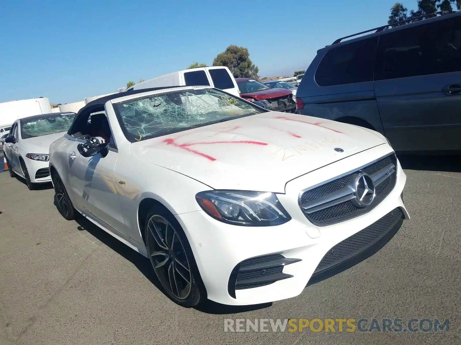 1 Photograph of a damaged car WDD1K6BB7KF083528 MERCEDES-BENZ E AMG 53 2019