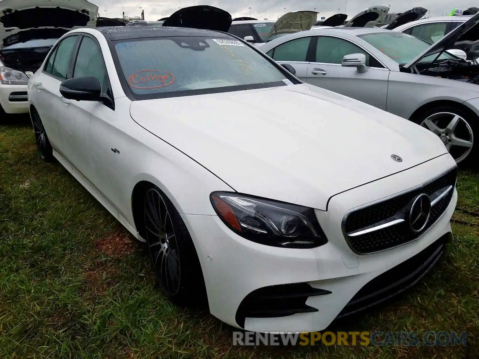 1 Photograph of a damaged car WDDZF6BB0KA670383 MERCEDES-BENZ E AMG 53 4 2019