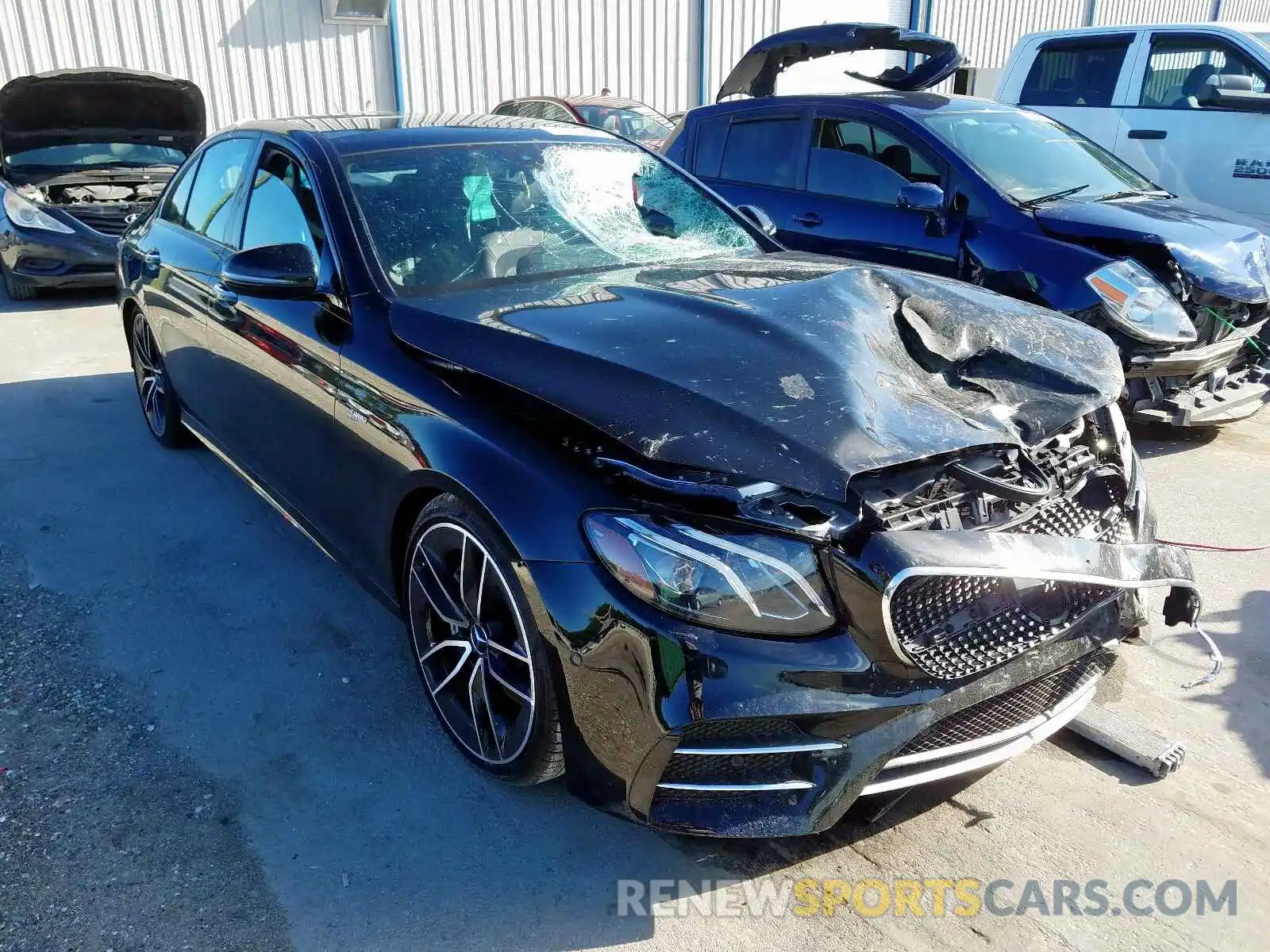 1 Photograph of a damaged car WDDZF6BB4KA648967 MERCEDES-BENZ E AMG 53 4 2019