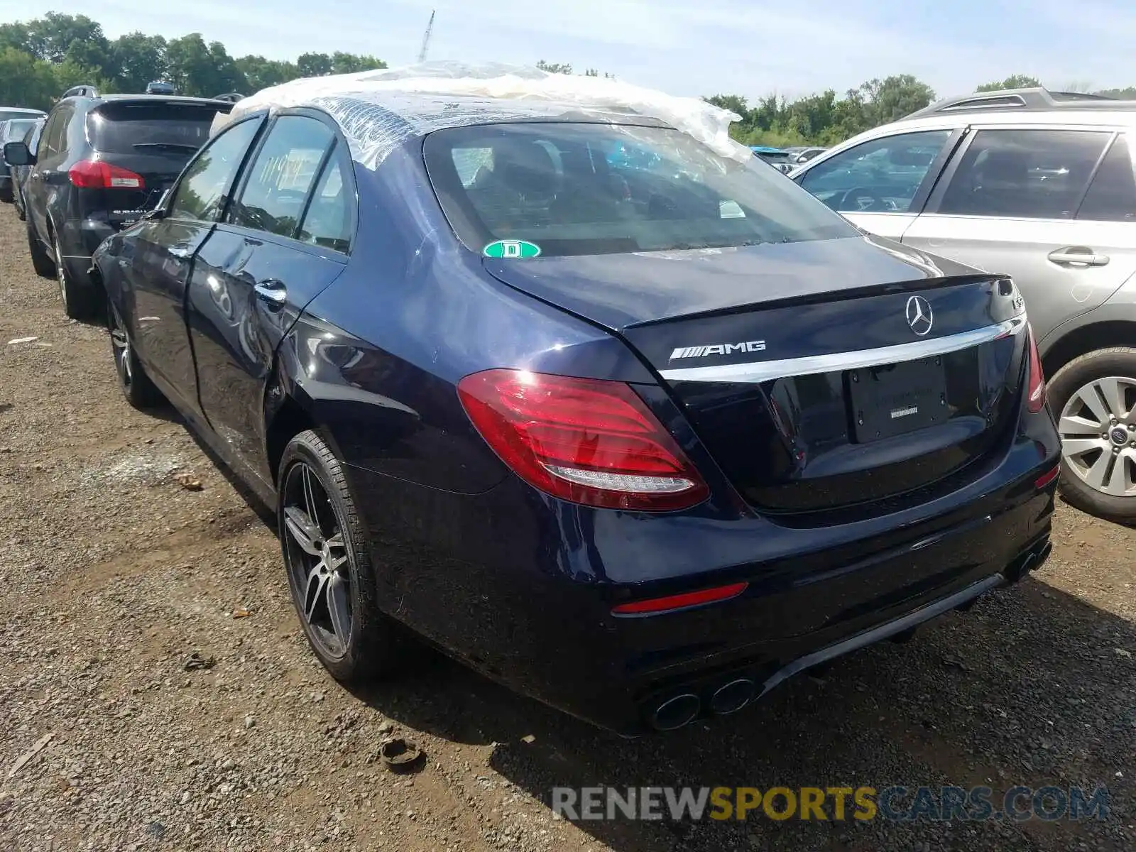 3 Photograph of a damaged car WDDZF6BB5LA733222 MERCEDES-BENZ E AMG 53 4 2020