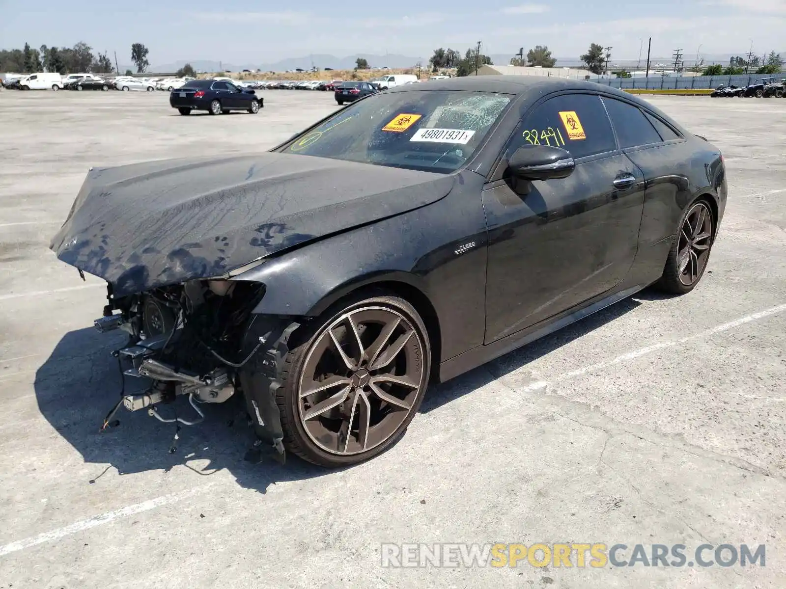 2 Photograph of a damaged car WDD1J6BB8KF099689 MERCEDES-BENZ E-CLASS 2019