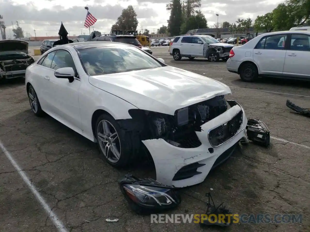 1 Photograph of a damaged car WDD1J6HB0KF085454 MERCEDES-BENZ E-CLASS 2019