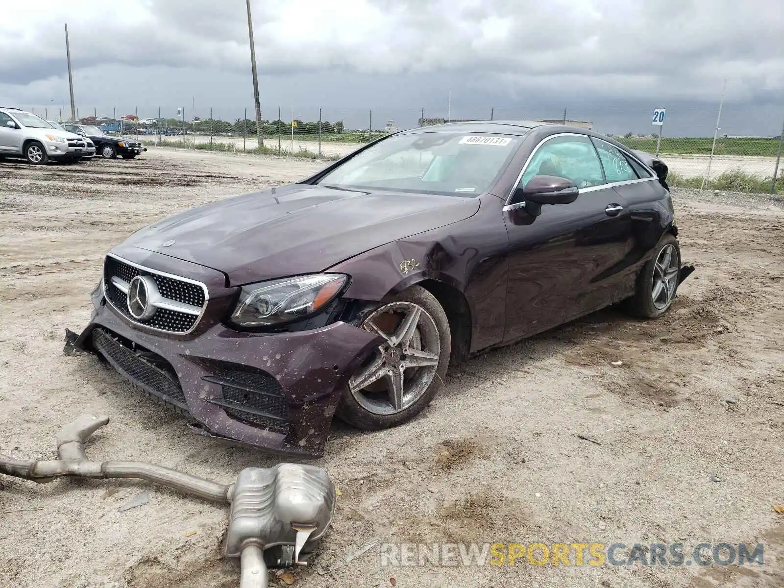 2 Photograph of a damaged car WDD1J6HB1KF108708 MERCEDES-BENZ E-CLASS 2019