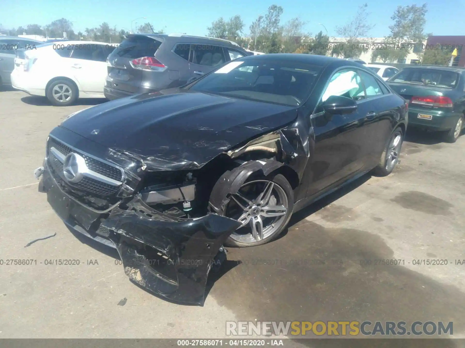 2 Photograph of a damaged car WDD1J6HB3KF103400 MERCEDES-BENZ E-CLASS 2019