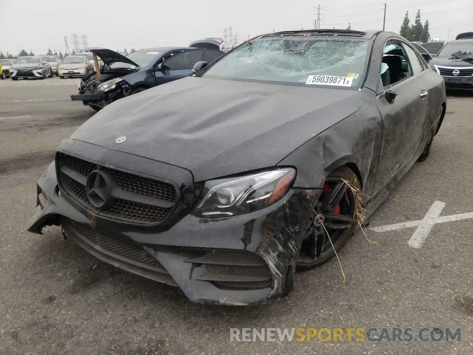 2 Photograph of a damaged car WDD1J6HB5KF116813 MERCEDES-BENZ E-CLASS 2019