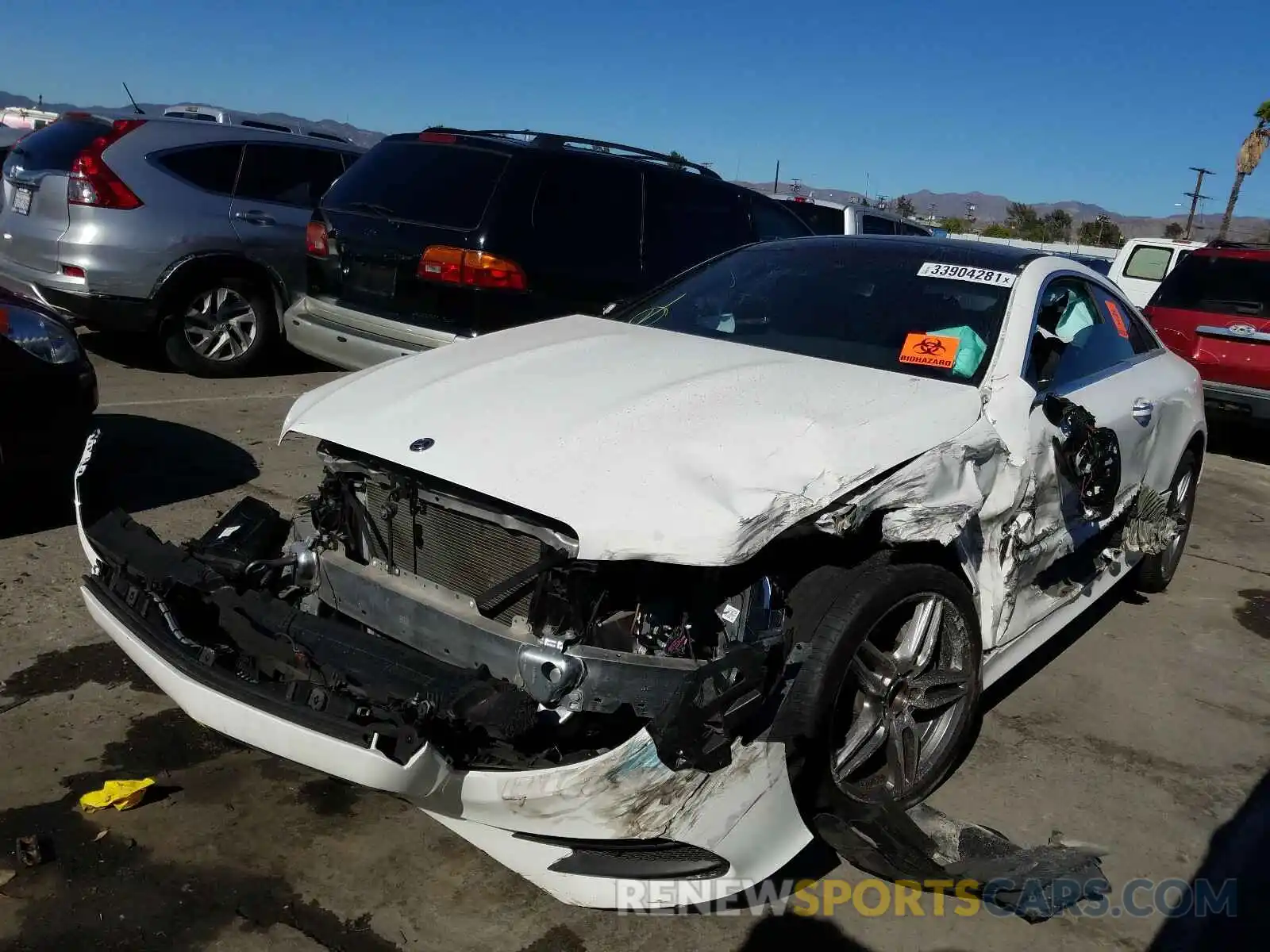 2 Photograph of a damaged car WDD1J6HB7KF077125 MERCEDES-BENZ E CLASS 2019