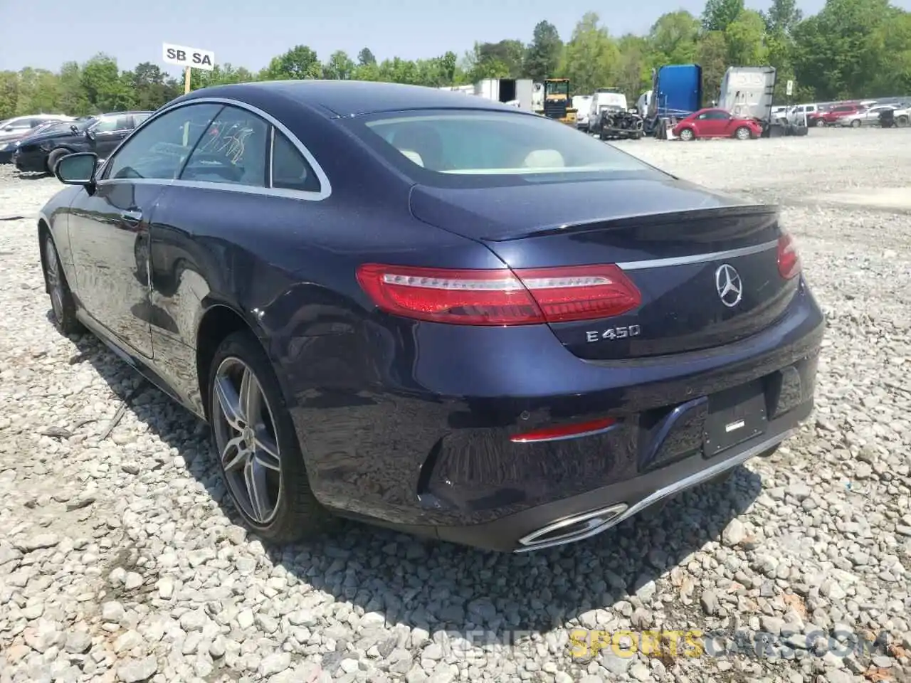 3 Photograph of a damaged car WDD1J6HB8KF118314 MERCEDES-BENZ E-CLASS 2019