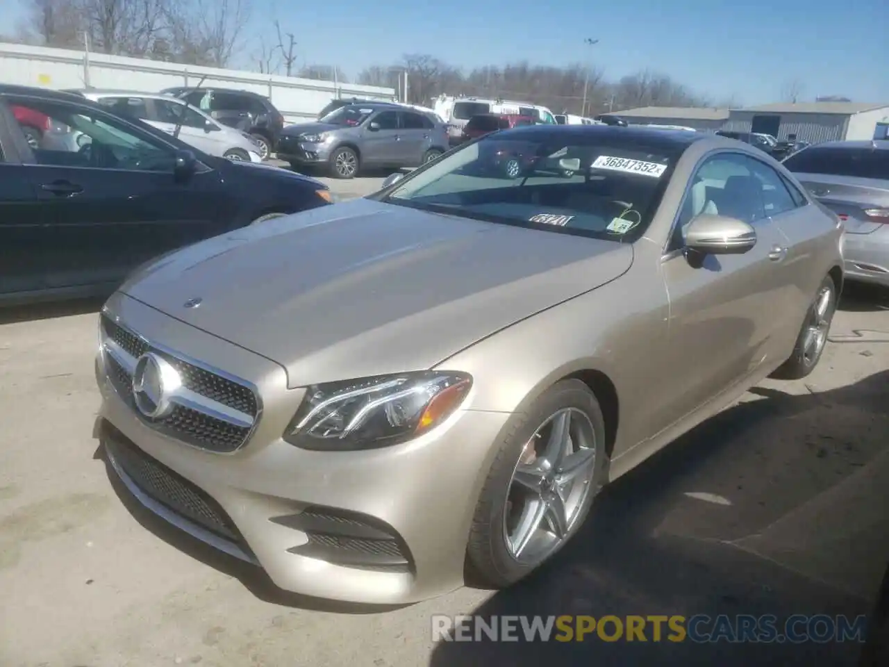 2 Photograph of a damaged car WDD1J6HBXKF106617 MERCEDES-BENZ E-CLASS 2019