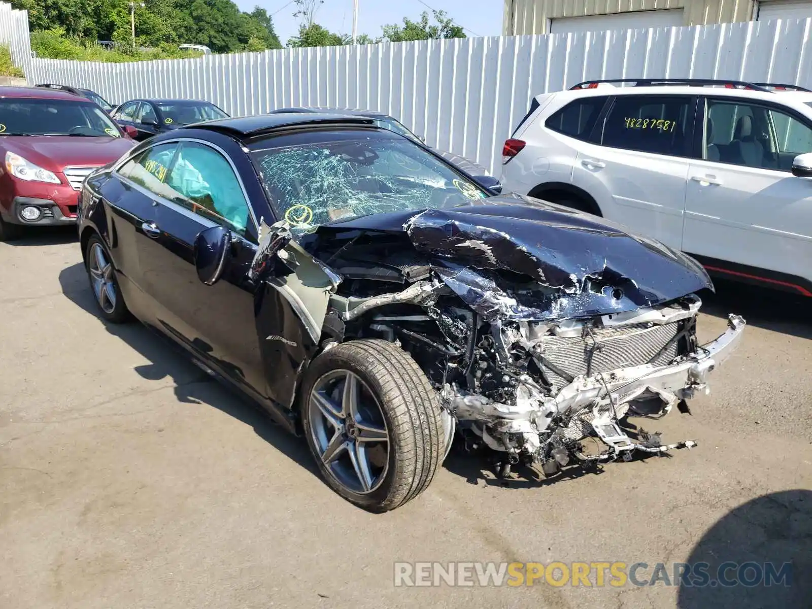 1 Photograph of a damaged car WDD1J6JB8KF088421 MERCEDES-BENZ E-CLASS 2019