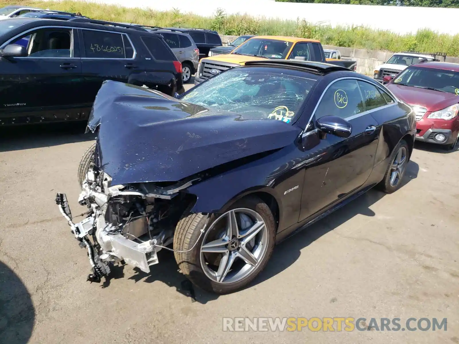 2 Photograph of a damaged car WDD1J6JB8KF088421 MERCEDES-BENZ E-CLASS 2019