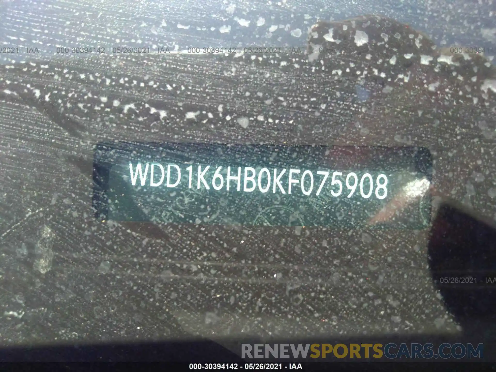 9 Photograph of a damaged car WDD1K6HB0KF075908 MERCEDES-BENZ E-CLASS 2019