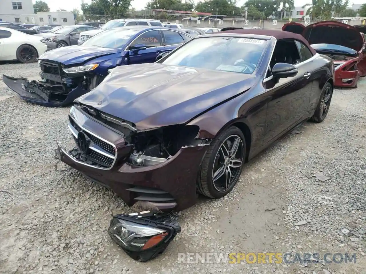 2 Photograph of a damaged car WDD1K6HB0KF102072 MERCEDES-BENZ E-CLASS 2019