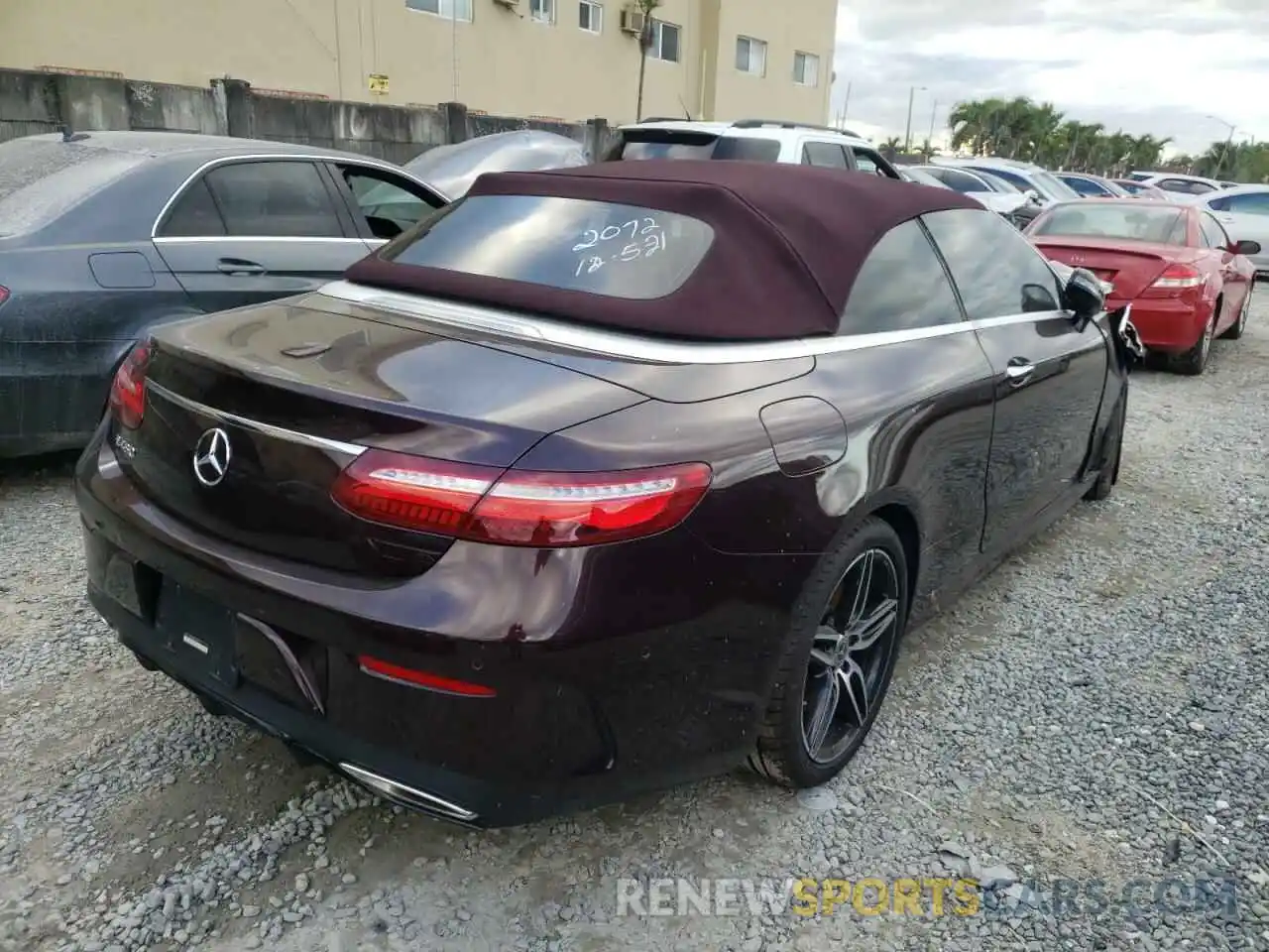 4 Photograph of a damaged car WDD1K6HB0KF102072 MERCEDES-BENZ E-CLASS 2019