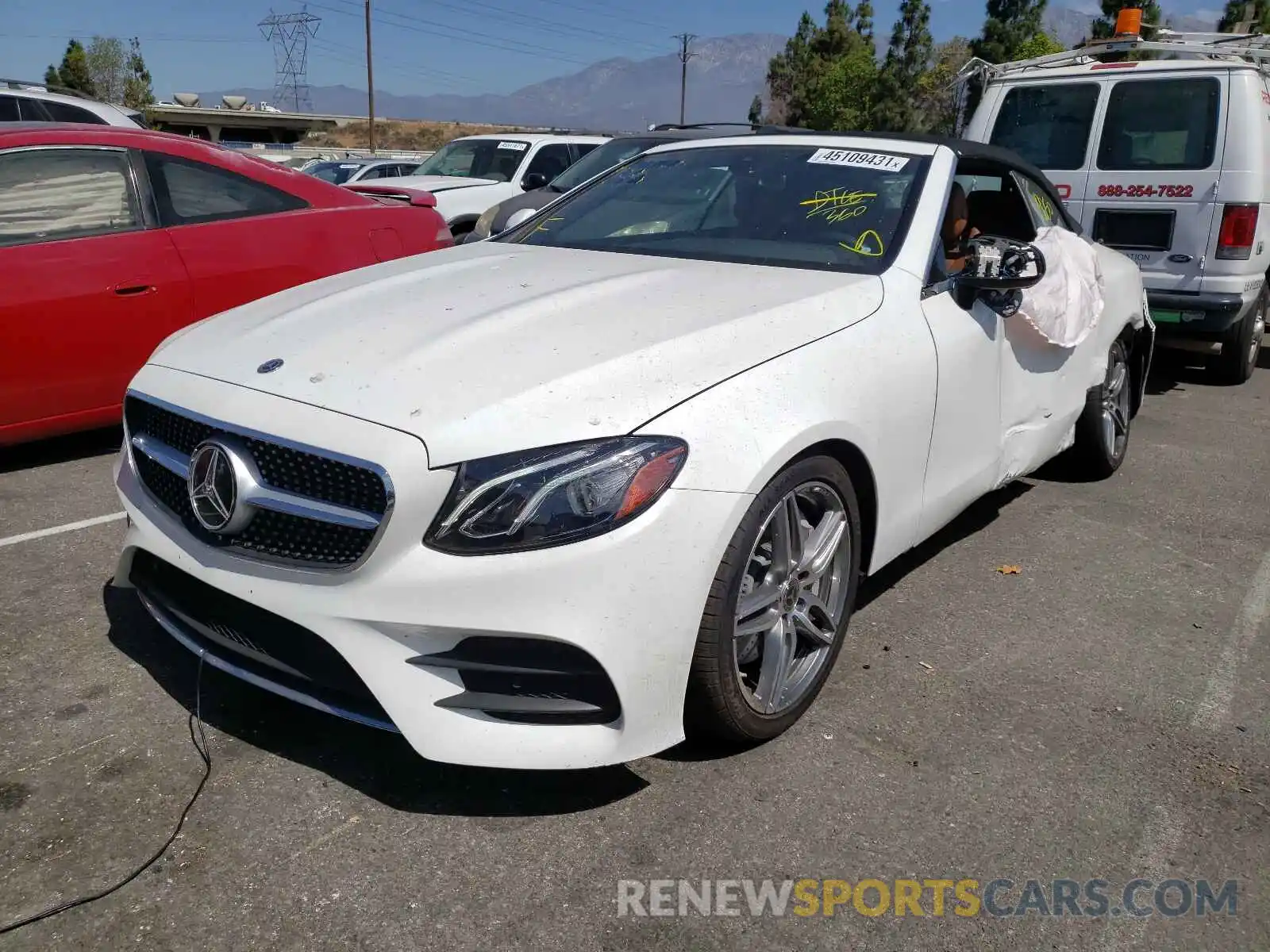 2 Photograph of a damaged car WDD1K6HB2KF080608 MERCEDES-BENZ E-CLASS 2019