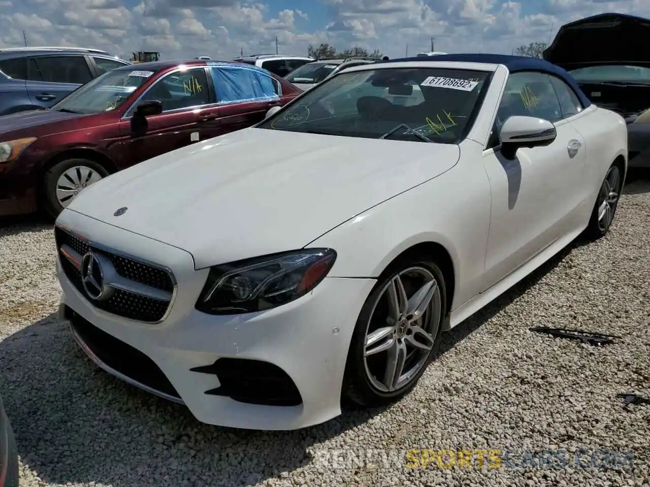 2 Photograph of a damaged car WDD1K6HB3KF074705 MERCEDES-BENZ E-CLASS 2019