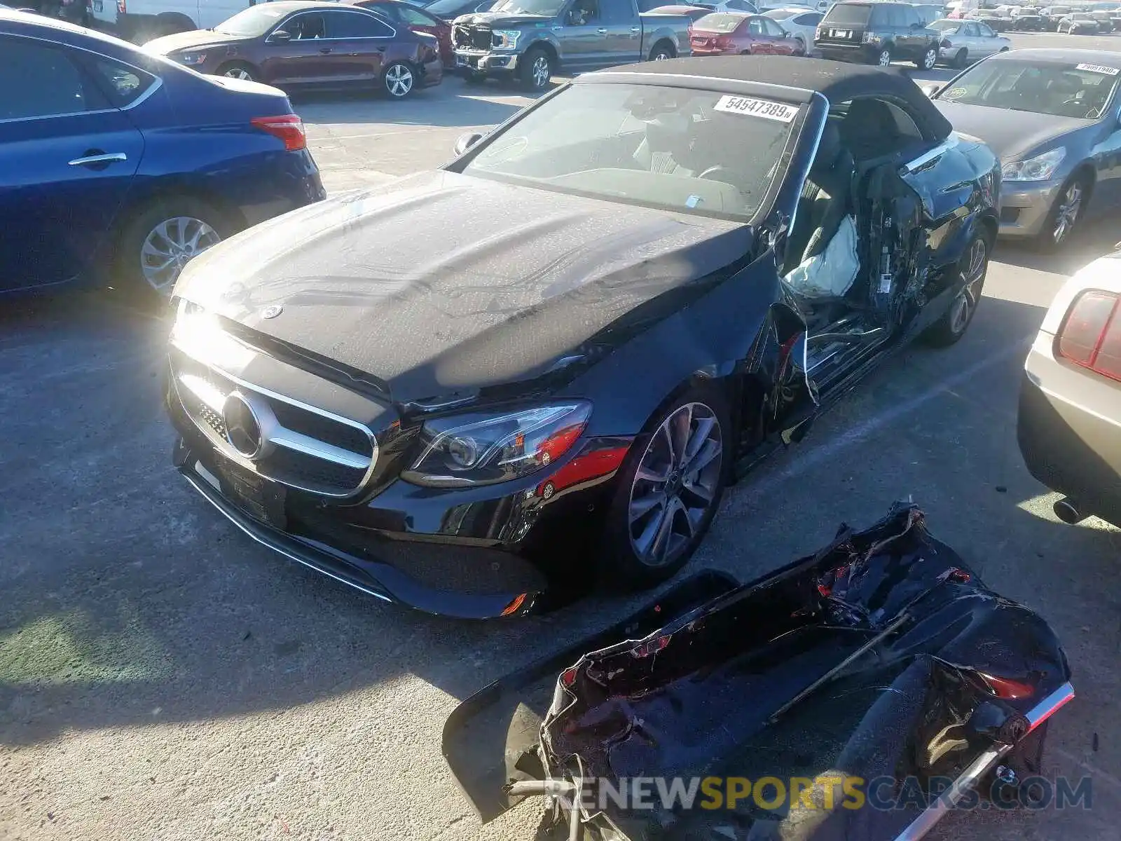 2 Photograph of a damaged car WDD1K6HB4KF081212 MERCEDES-BENZ E CLASS 2019