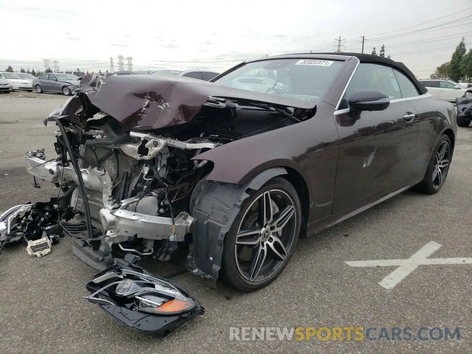 2 Photograph of a damaged car WDD1K6HB5KF075368 MERCEDES-BENZ E CLASS 2019