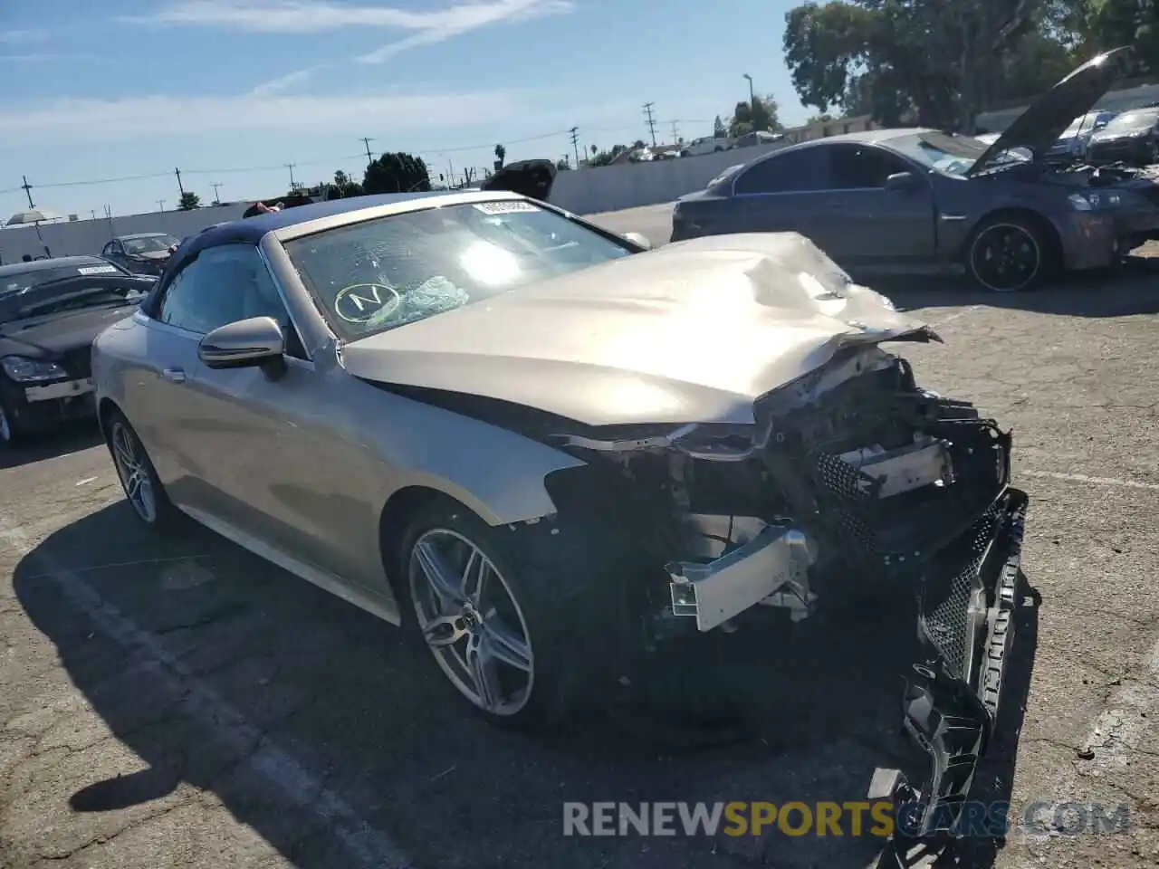 1 Photograph of a damaged car WDD1K6HB6KF094320 MERCEDES-BENZ E-CLASS 2019