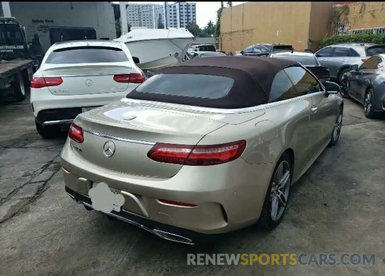 4 Photograph of a damaged car WDD1K6HB7KF076117 MERCEDES-BENZ E-CLASS 2019