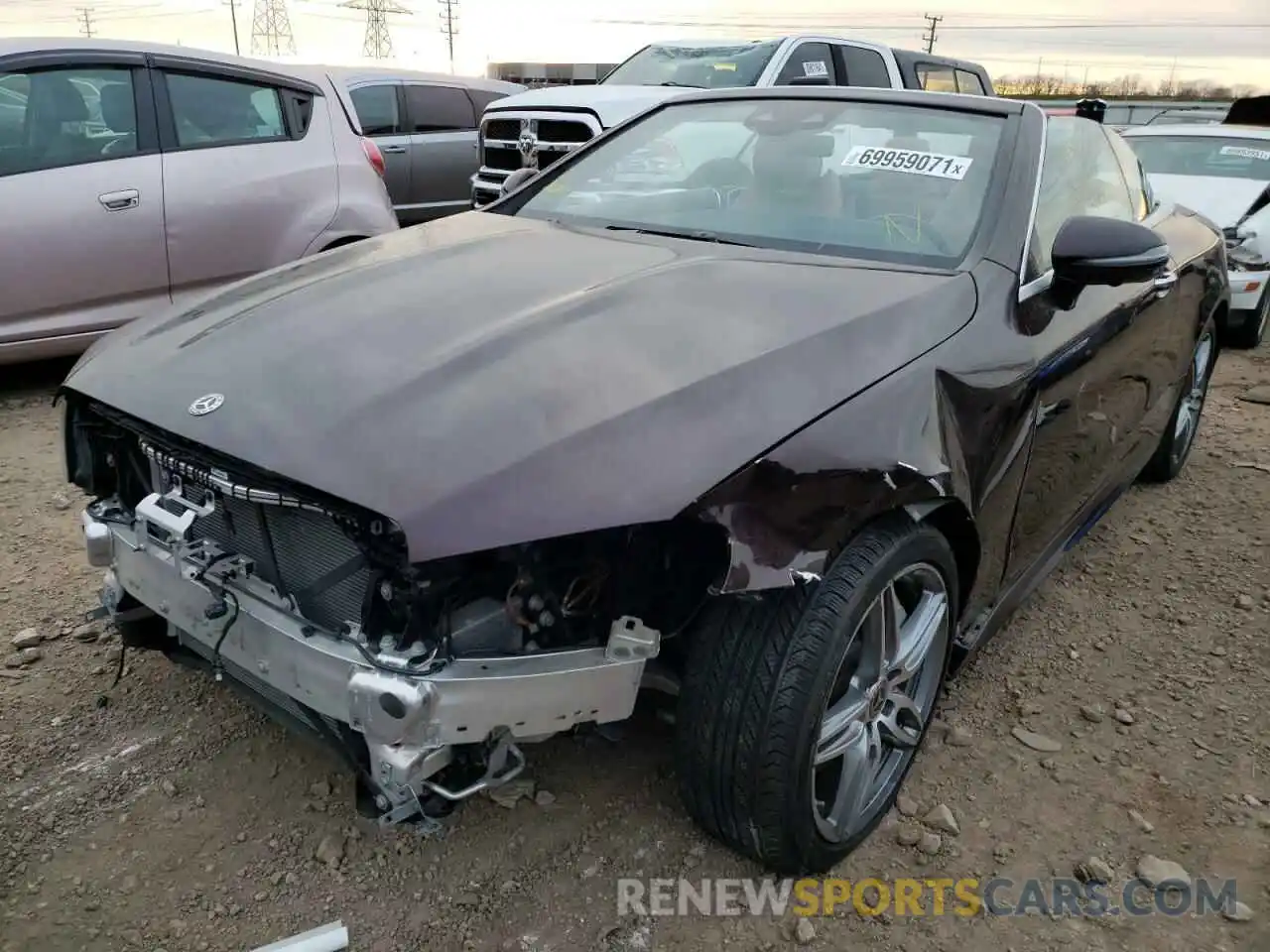 2 Photograph of a damaged car WDD1K6JB0KF071657 MERCEDES-BENZ E-CLASS 2019