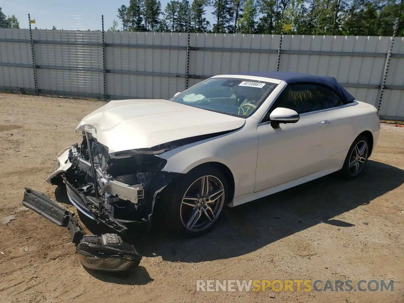 2 Photograph of a damaged car WDD1K6JB0KF080732 MERCEDES-BENZ E CLASS 2019