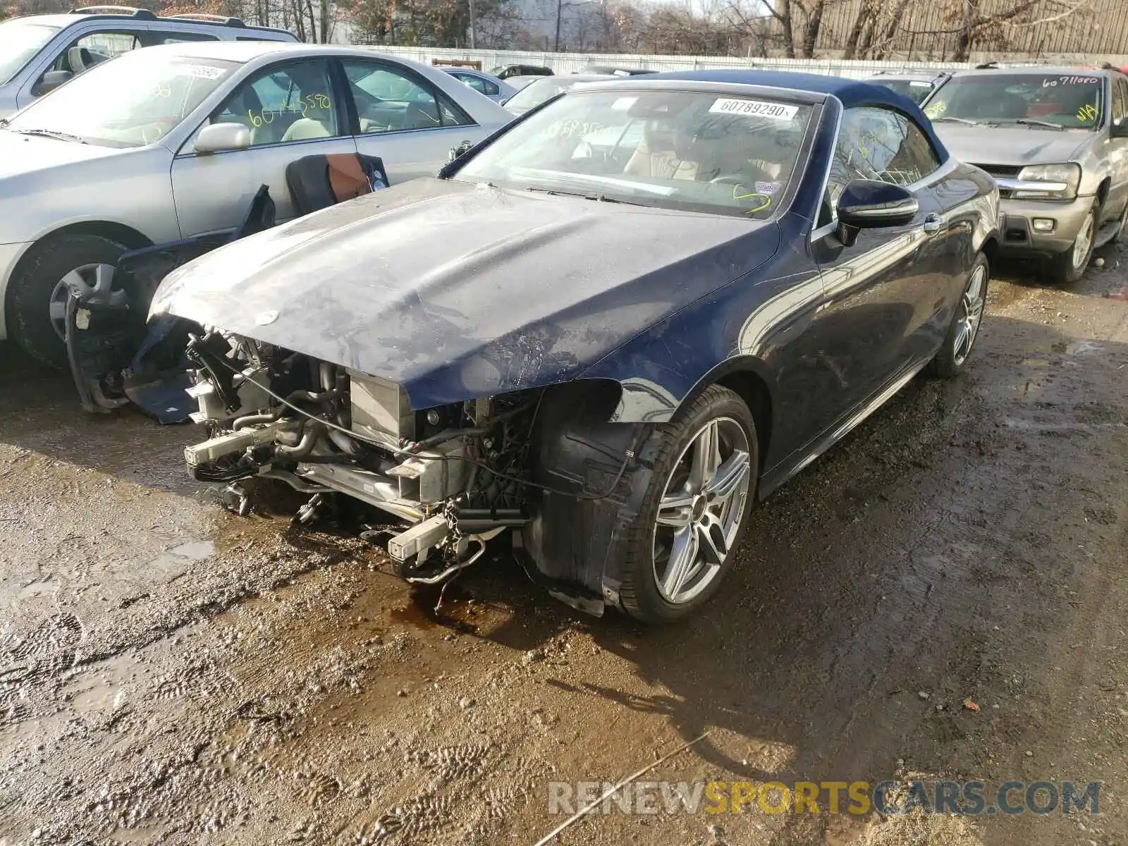 2 Photograph of a damaged car WDD1K6JB5KF072027 MERCEDES-BENZ E CLASS 2019