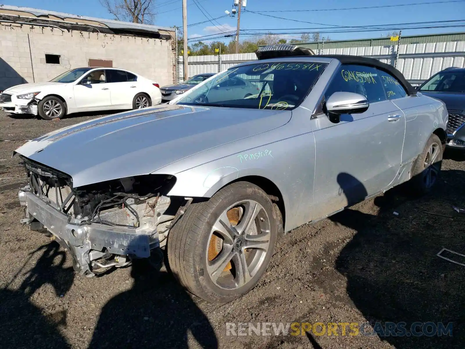 2 Photograph of a damaged car WDD1K6JB7KF075172 MERCEDES-BENZ E-CLASS 2019