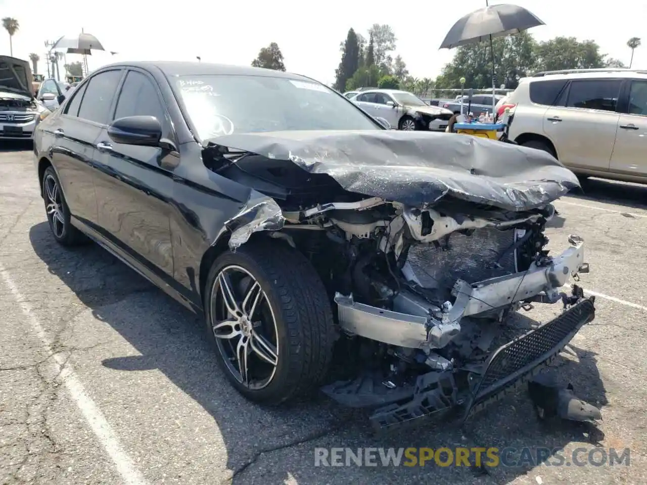 1 Photograph of a damaged car WDDZF4JB0KA544840 MERCEDES-BENZ E-CLASS 2019