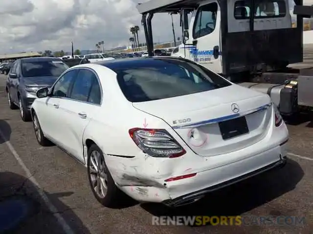 3 Photograph of a damaged car WDDZF4JB0KA562593 MERCEDES-BENZ E CLASS 2019