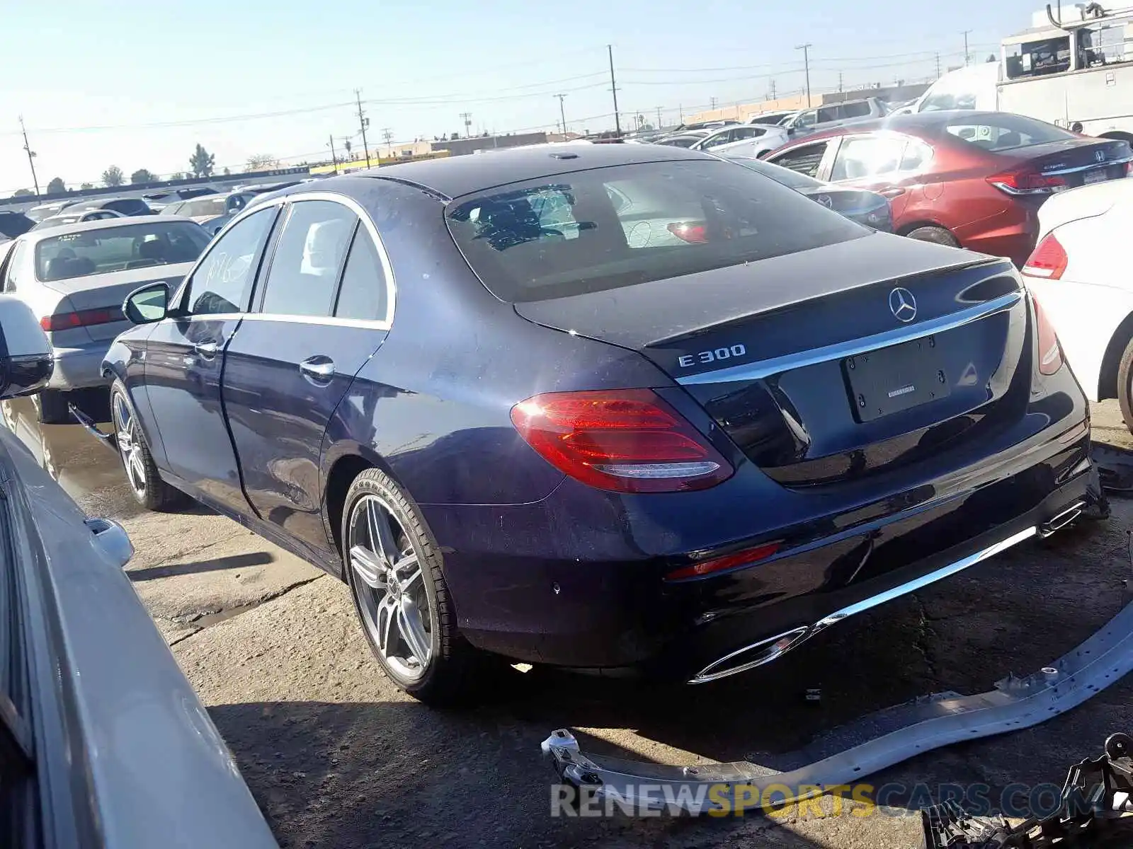 3 Photograph of a damaged car WDDZF4JB0KA590037 MERCEDES-BENZ E CLASS 2019