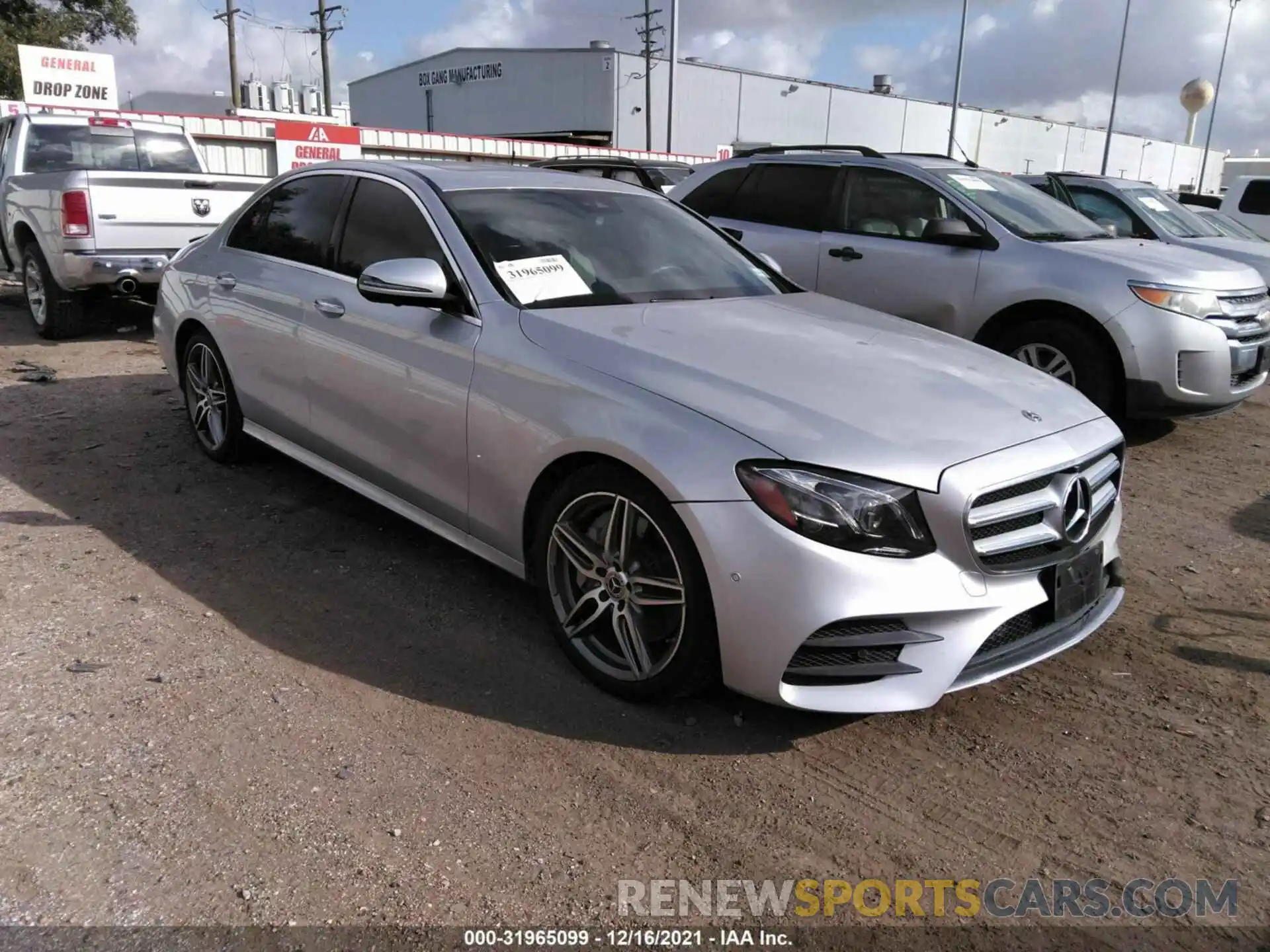 1 Photograph of a damaged car WDDZF4JB0KA605135 MERCEDES-BENZ E-CLASS 2019